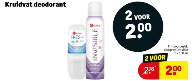Aanbieding: Deodorant