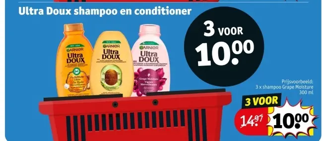 Promotie: Shampoo en conditioner