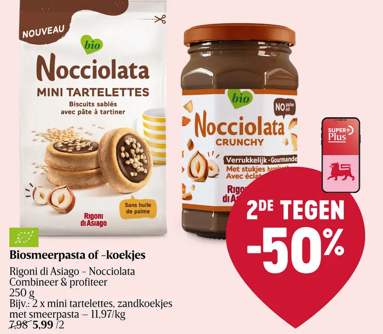 Promotie: Smeerpasta | hazelnoten | Zonder palmolie | Bio