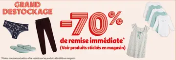 Offre: Destockage