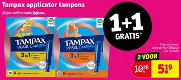 Aanbieding: Applicator tampons