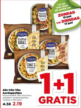 Aanbieding: Alle Cêla Víta Aardappeltjes
