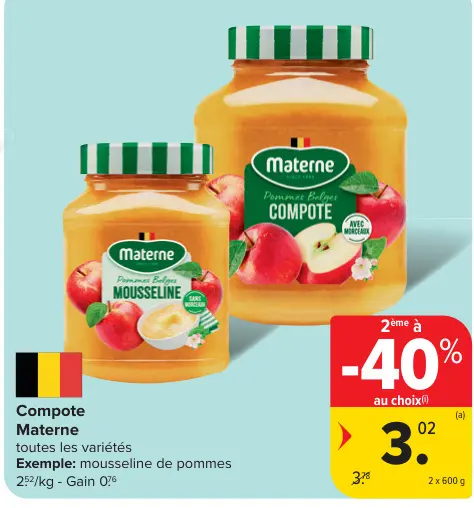 Offre: Compote