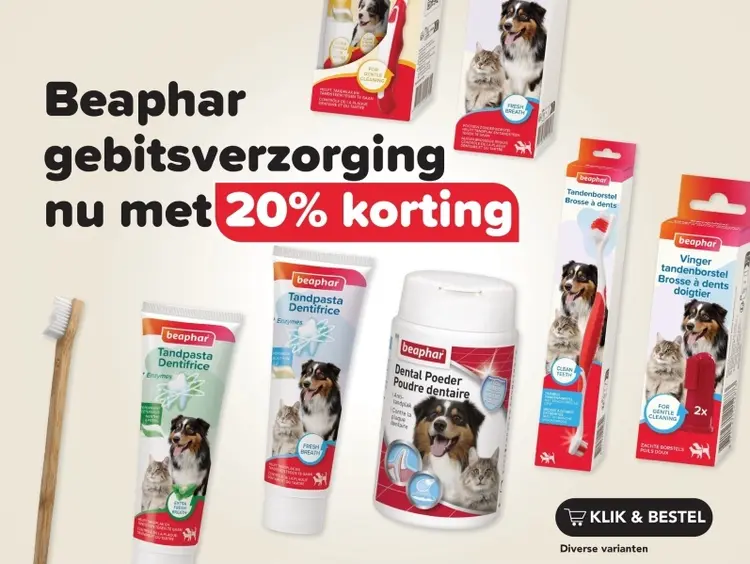 Aanbieding: Beaphar gebitsverzorging