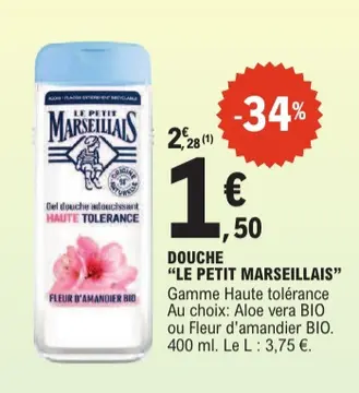 Aanbieding: DOUCHE "LE PETIT MARSEILLAIS"