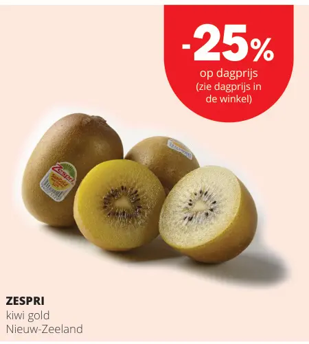 Promotie: kiwi gold