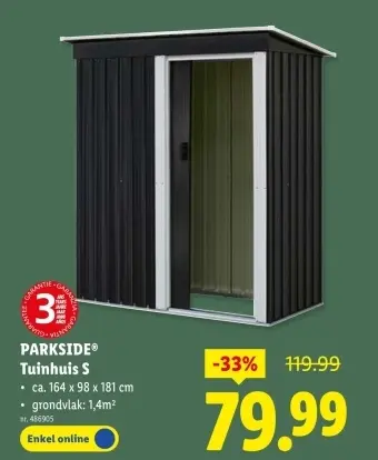 Promotie: Tuinhuis S