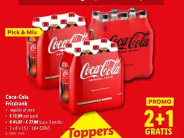 Aanbieding: Coca-Cola Frisdrank