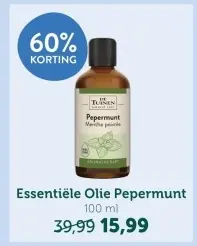 Promotie: Essentiële Olie Pepermunt