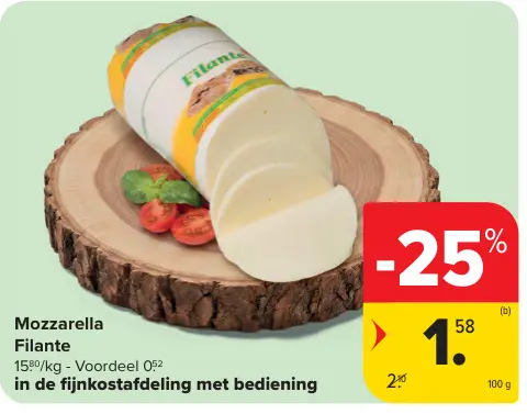 Promotie: Mozzarella Filante