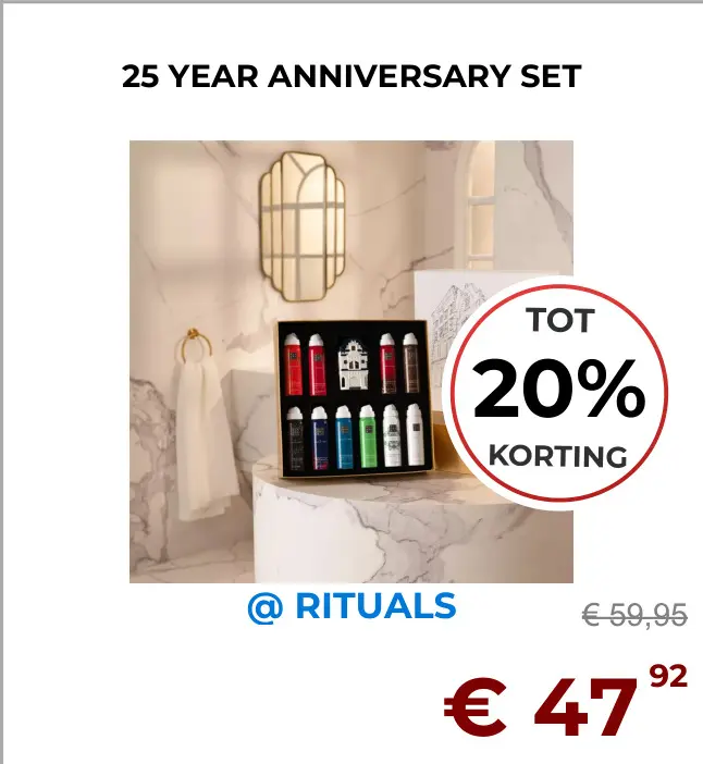 Aanbieding: 25 year anniversary set