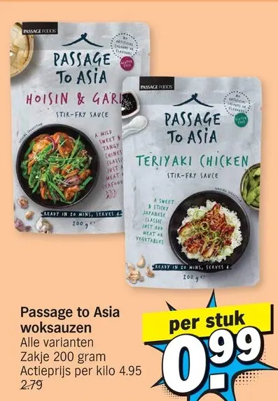 Promotie: Passage to Asia woksauzen