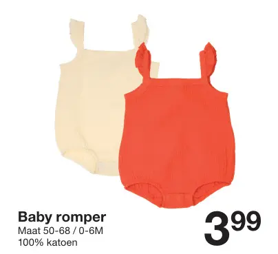 Promotie: Baby romper