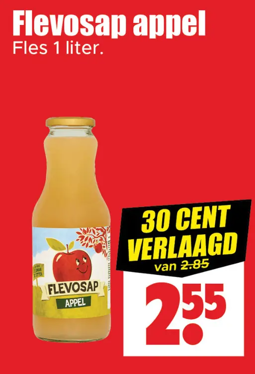 Aanbieding: Flevosap appel