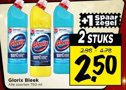 Aanbieding: Glorix Bleek