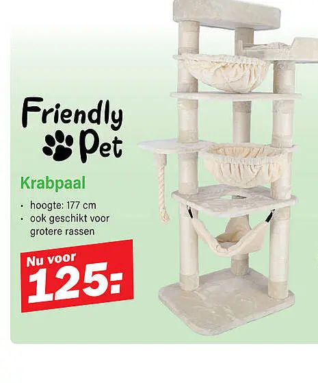 Aanbieding: Krabpaal