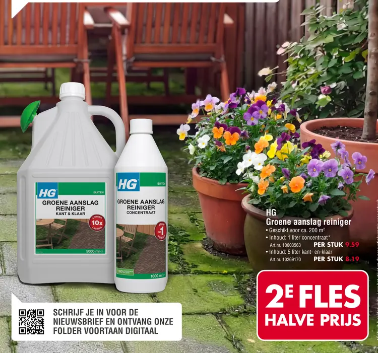 Aanbieding: Groene aanslag reiniger