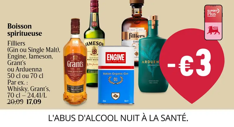 Offre: Boisson spiritueuse