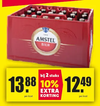 Aanbieding: Amstel bier