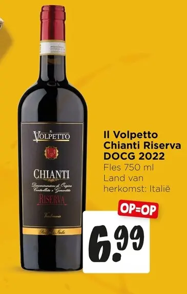 Aanbieding: Il Volpetto Chianti Riserva DOCG 2022