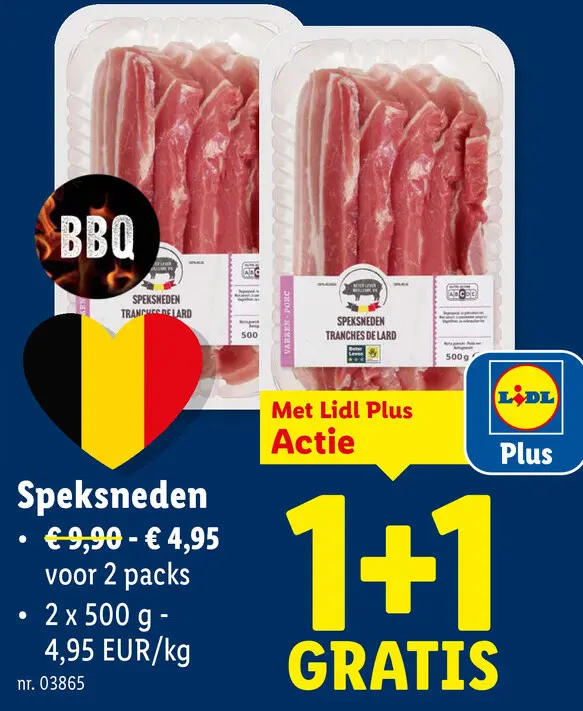 Promotie: Speksneden