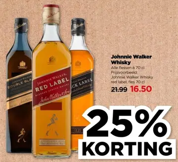 Aanbieding: Johnnie Walker Whisky