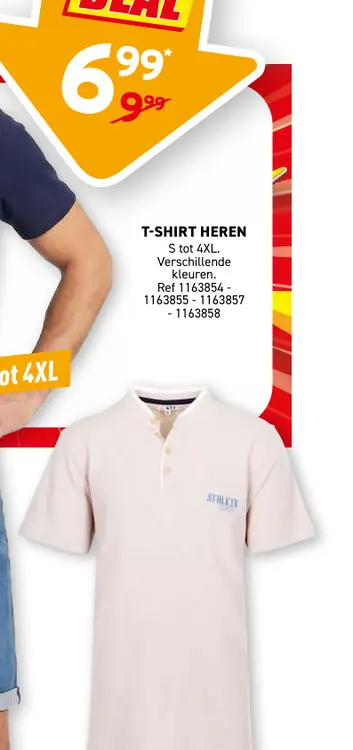 Promotie: T-shirt heren