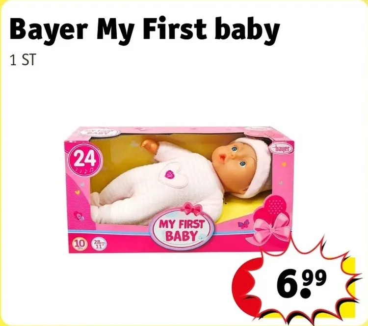 Promotie: My First baby
