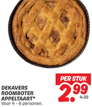 Roomboter appeltaart