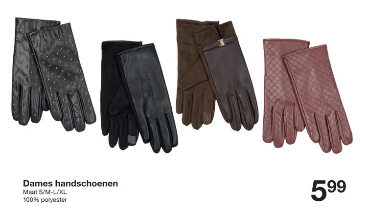 Aanbieding: Dames handschoenen