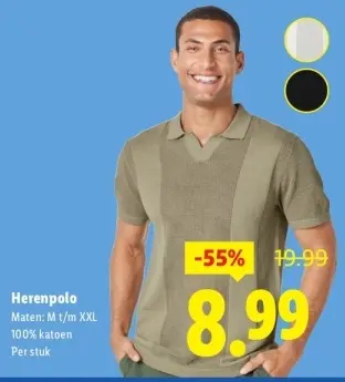 Aanbieding: Herenpolo