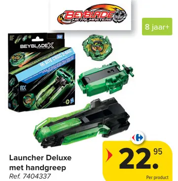 Promotie: Launcher Deluxe met handgreep