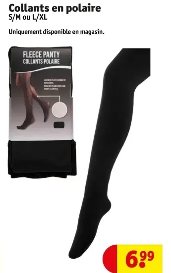 Offre: Collants en polaire