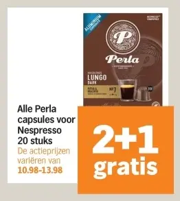 Aanbieding: Alle capsules voor Nespresso 20 stuks