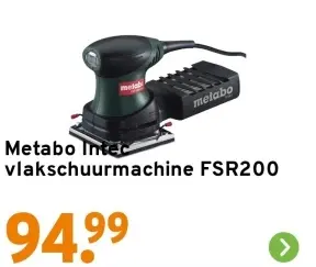 Aanbieding: Vlakschuurmachine FSR200