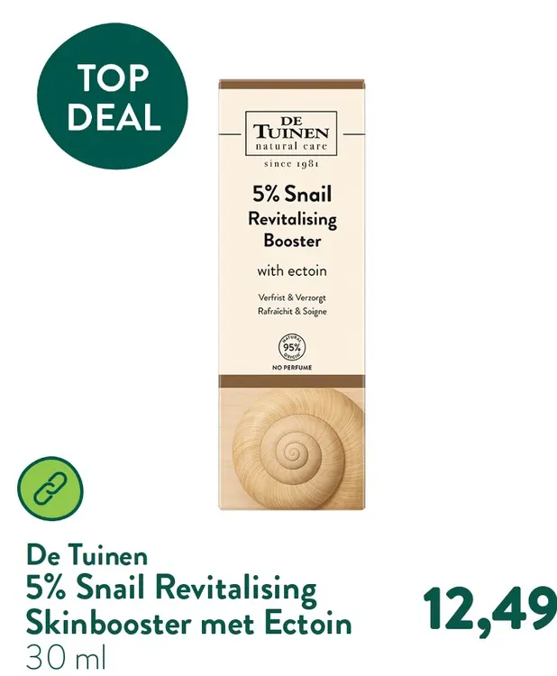 Aanbieding: 5% Snail Revitalising Skinbooster met Ectoin