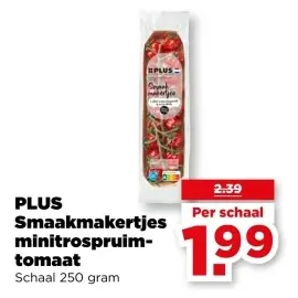 Smaakmakertjes minitrospruimtomaat