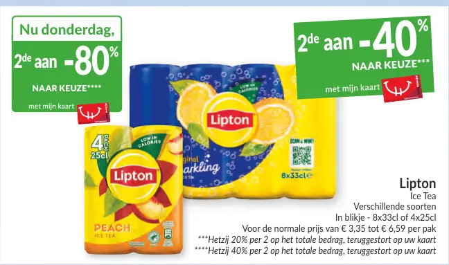 Promotie: Ice Tea