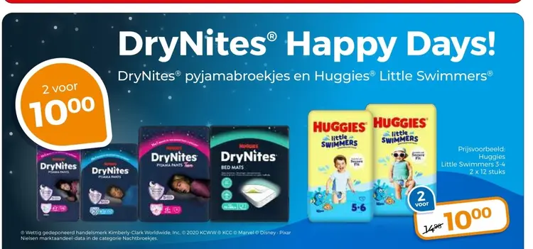Aanbieding: DryNites Happy Days!