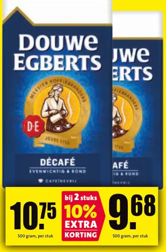 Aanbieding: Douwe Egberts Décafé