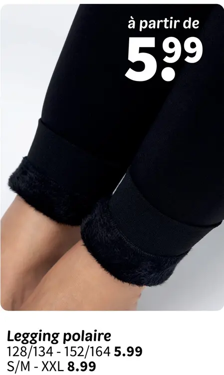 Offre: Legging polaire