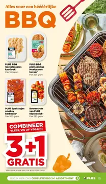 Aanbieding: Vlees, vis of vegan 3+1