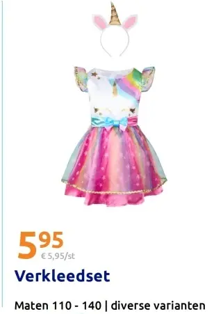 Aanbieding: Verkleedset