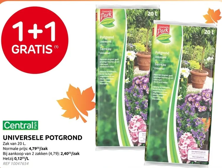 Promotie: Universele potgrond