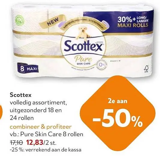 Promotie: Scottex