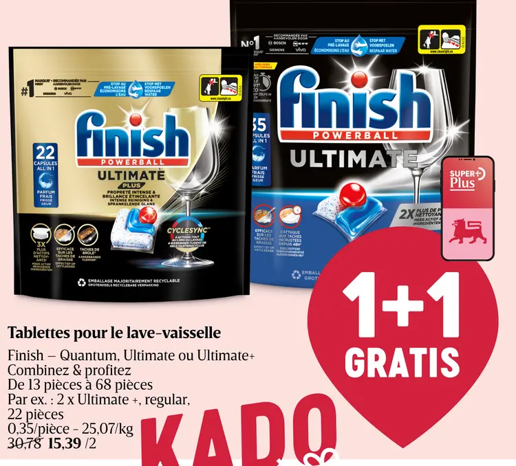 Offre: Tablettes pour le lave-vaisselle