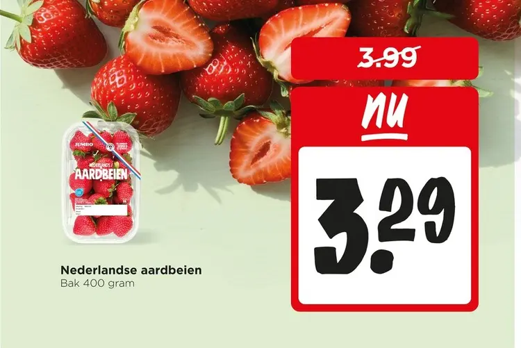 Aanbieding: Nederlandse aardbeien