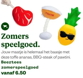 Aanbieding: Zomers speelgoed