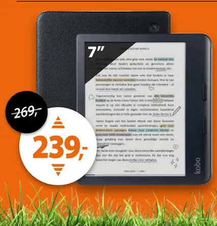 Aanbieding: Kobo Libra Colour Zwart