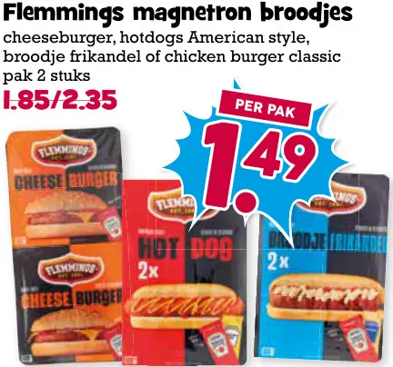 Aanbieding: Magnetron broodjes